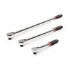 Tekton 1/2 Inch Drive Comfort Grip Ratchet Set, 3-Piece 10-1/2, 18, 24 in. SRH92006